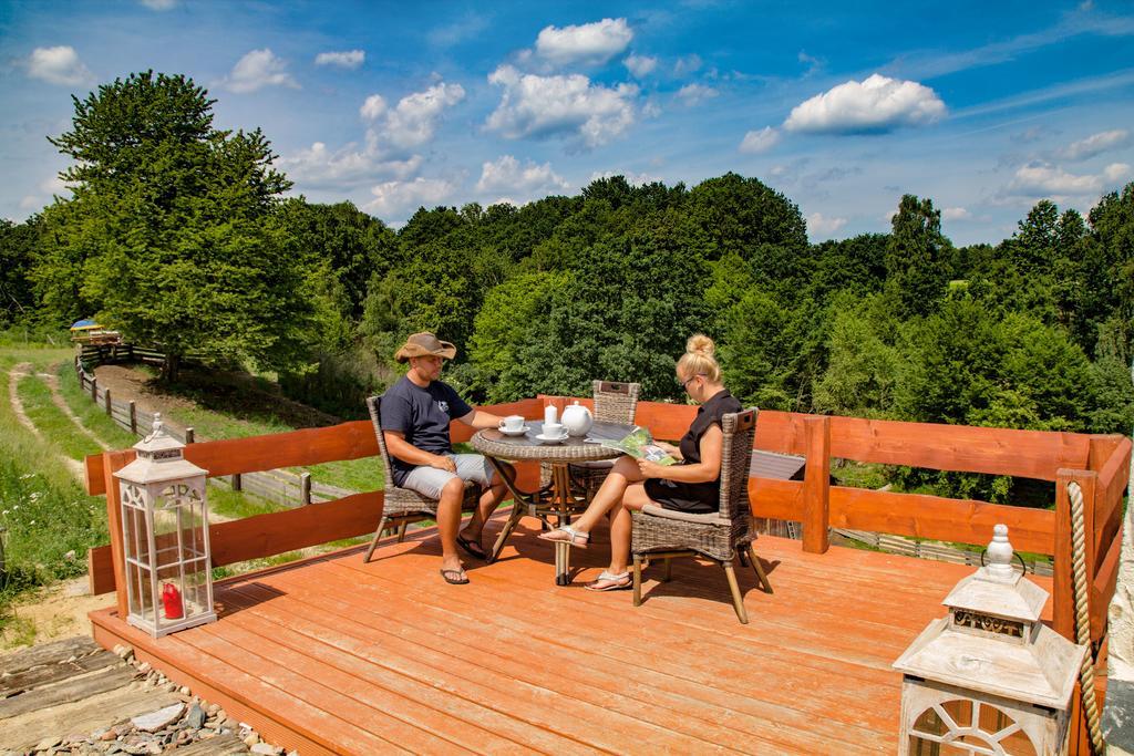 Rancho Zapotoczny Vila Łagów Exterior foto